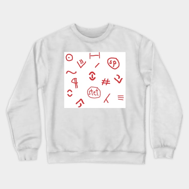 The Red Pen Treatment Crewneck Sweatshirt by LochNestFarm